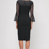 Gabrielle Bell Sleeved Crepe Dress