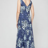 Adriana Floral Chiffon Dress