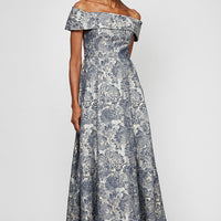 Melanie Off-The-Shoulder Ballgown