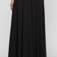 Petite - Long Chiffon Full Skirt