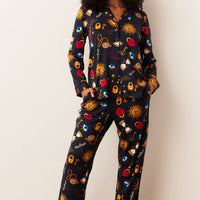 Winter Cloud Jersey PJ Set in Mystic