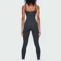 Go Getter Activewear Jumpsuit Grey