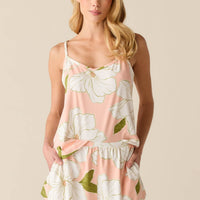 Jenna Cloud Jersey PJ Set in Magnolia