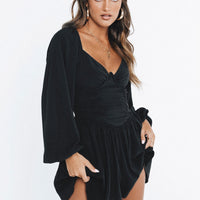 Kamea Romper Black