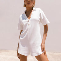 Kegan Romper White
