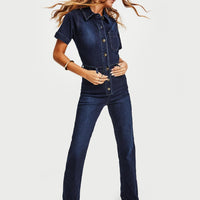 Muro Denim Jumpsuit Blue