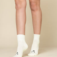 Mixed Emotions Crew Socks - Dead Face