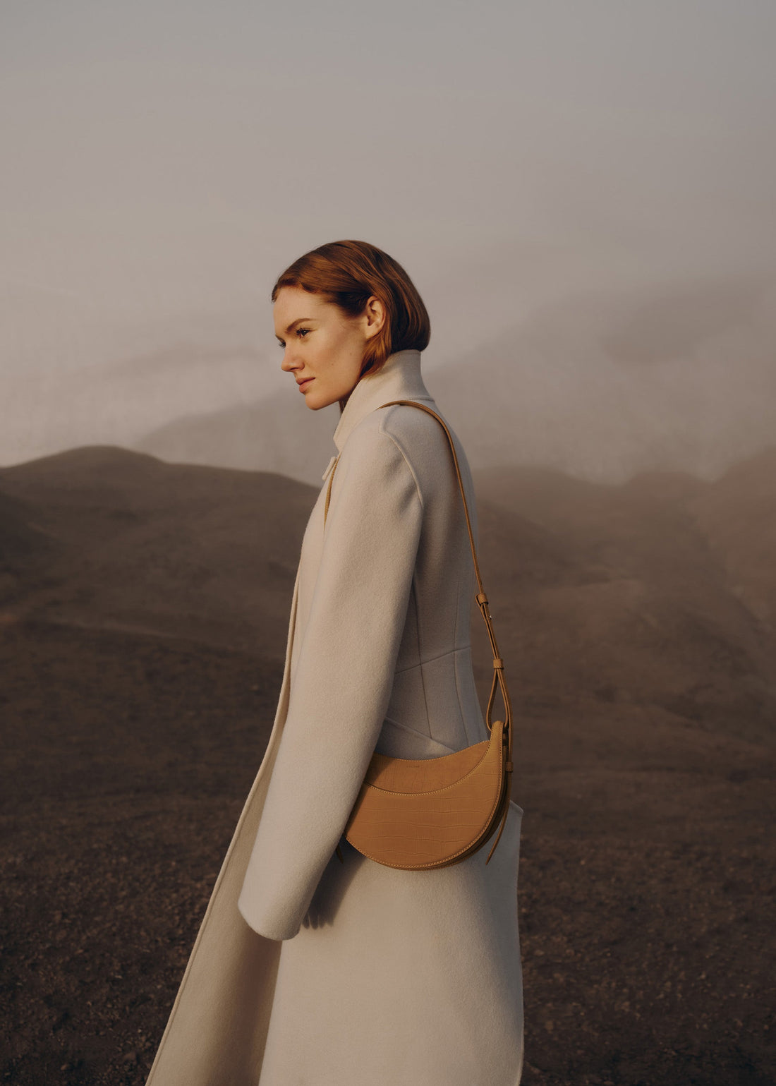 Numéro Dix - Crocodile Nubuck Cinnamon