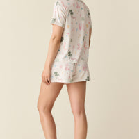 Karli Summer Jersey PJ Set in Mermaids