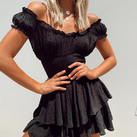 The Love Galore Romper Black Tall