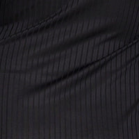 Black Midi Dress Long Sleeve Bodycon
