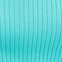 Green Knit Midi Dress