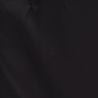 Black Midi Dress Cowl Neck Satin