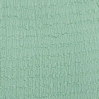 Green Midi Dress Cut Out Textured Fabric