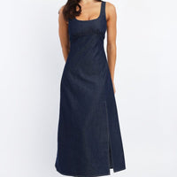 Blue Midi Dress Singlet