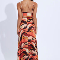 Print Midi Dress
