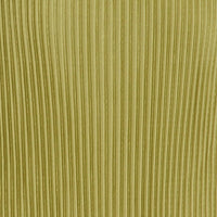 Green Slip Dress Midi Plisse Satin