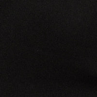 Black Midi Dress Ribbed Cut Out