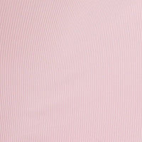 Pink Midi Dress Ribbed Cut Out