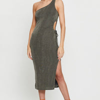 Green Midi Dress Bodycon