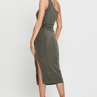 Green Midi Dress Bodycon
