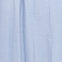 Blue Midi Dress Evening Square Neck