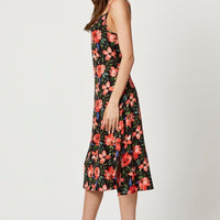 Print Midi Dress