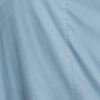 Blue Midi Dress Satin