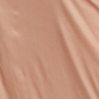 Brown Midi Dress Satin