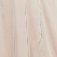 Beige Midi Dress Satin