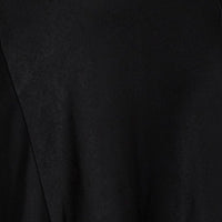 Black Midi Dress Satin