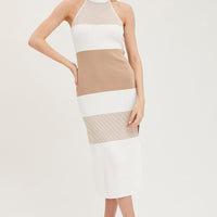 Multi Knit Midi Dress