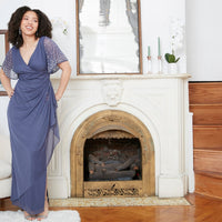 Layla Long Empire Waist Dress