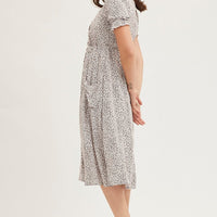 Print Midi Dress