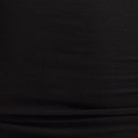 Black Bodycon Dress Long Sleeve Midi Ruched