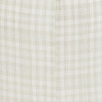 Check Midi Dress Short Sleeve Evening