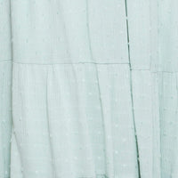 Green Midi Dress Sleeveless V Neck