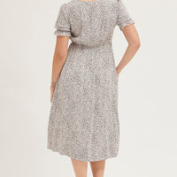 Print Midi Dress