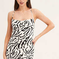Print Midi Dress