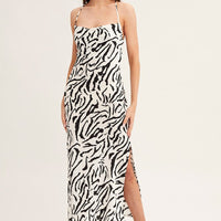 Print Midi Dress