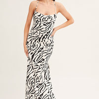 Print Midi Dress