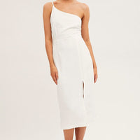 White Midi Dress Bodycon