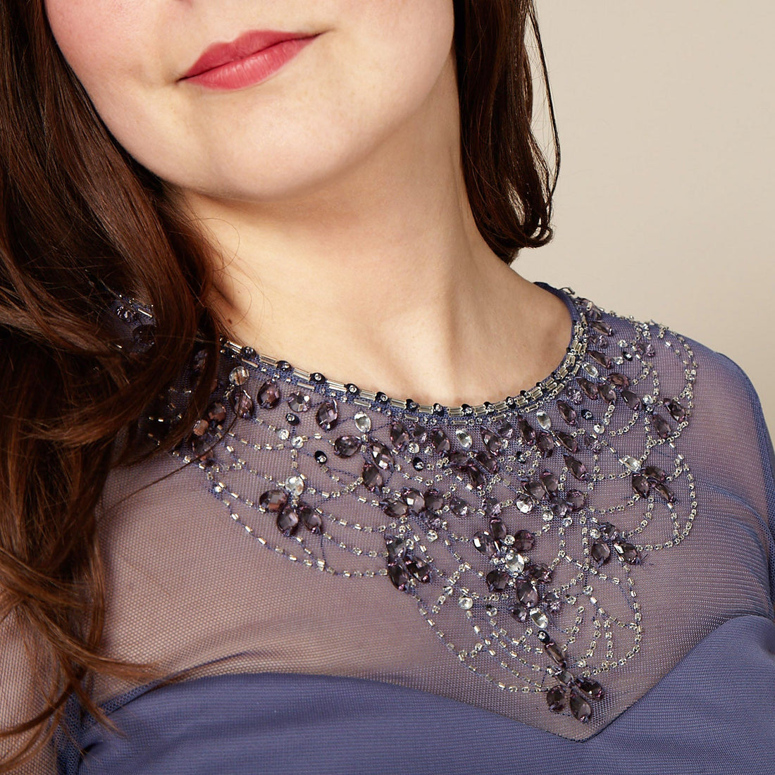 Petite Joanna Sweetheart Neckline Gown