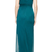Petite Camille Cowl Neck Gown