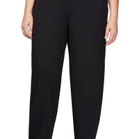 Plus Crepe Slim Leg Pant