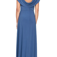 Plus Celeste A-Line Matte Jersey Dress