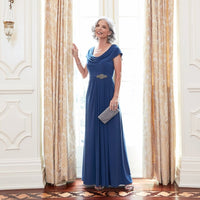 Plus Celeste A-Line Matte Jersey Dress