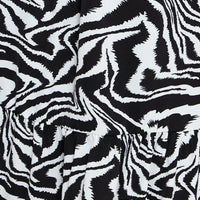 Print Midi Dress Short Sleeve