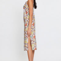 Print Midi Dress Sleeveless