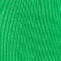 Green Midi Dress Bandeau Plisse